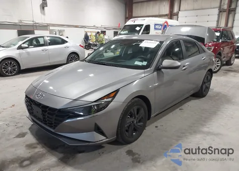 2023 Hyundai Elantra Hybrid Blue z USA, uszkodzony, nr VIN KMHLM4AJ4PU064055